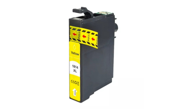 Epson 18 XL Gul bl�kpatron h�jtydende 9,6ml kompatibel