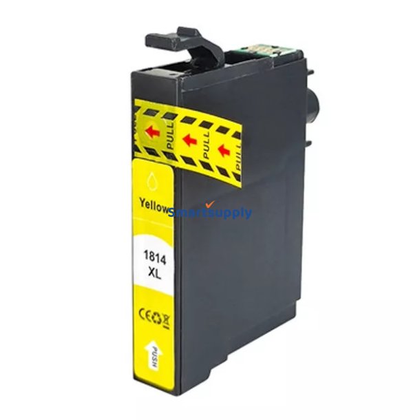 Epson 18 XL Gul bl�kpatron h�jtydende 9,6ml kompatibel