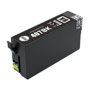 Epson 407 XL Sort blkpatron 2.600 sider kompatibel