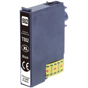 Epson 502 XL Sort blkpatron 550 sider kompatibel
