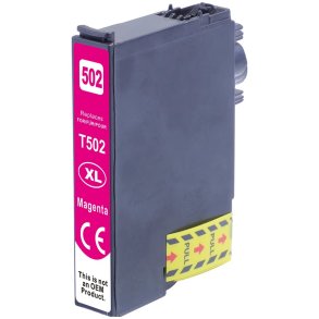 Epson 502 XL Magenta blkpatron 470 sider kompatibel