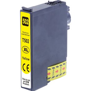 Epson 502 XL Gul blkpatron 470 sider kompatibel