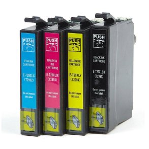 Epson 29 XL BCMY 4 stk blkpatroner kompatibel multipakke