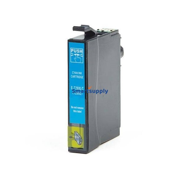 Epson 29 XL Cyan blkpatron hjtydende 13ml kompatibel