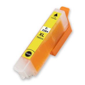 Epson 33 XL Gul blkpatron hjtydende 13,8ml kompatibel