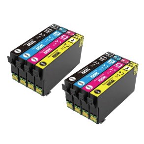 Epson 405 XL BCMY 8 stk blkpatroner kompatibel multipakke