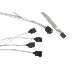 Supermicro Cbl-Sast-0616 Serial Attached Scsi (Sas) Kabel 0,5 M Gr