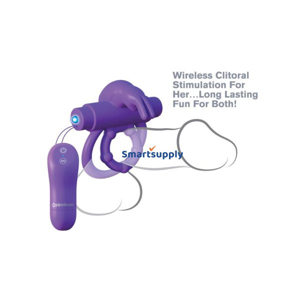 Fantasy C-Ringz Aro de Conejo con Control Remoto Prpura