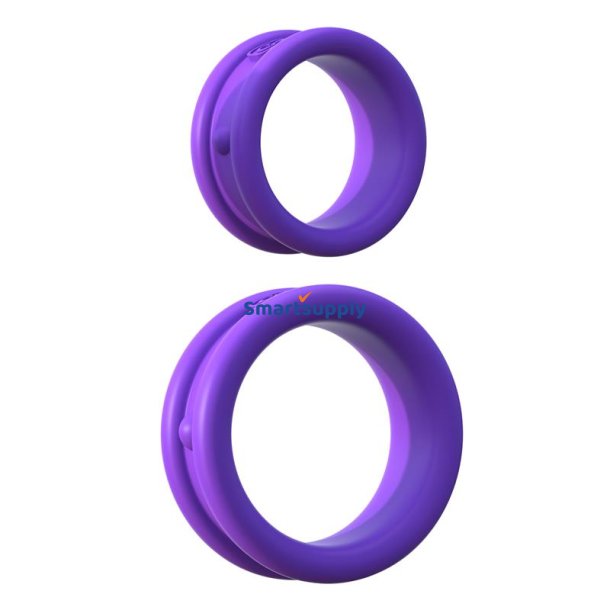 Fantasy C-Ringz Max-Width Silicone Rings Purple