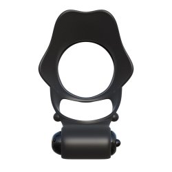 Fantasy C-Ringz Rock Hard Vibrating Ring Black