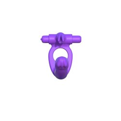 Fantasy C-Ringz Silicone Double Penetrator Rabbit Purple
