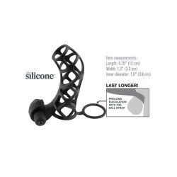Fantasy X-tensions  Extreme Silicone Power Cage - Black