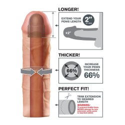 Fantasy X-tensions  Mega 5,1 cm Extension - Flesh