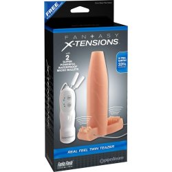 Fantasy X-tensions  Real Feel Twin Teazer-Flesh