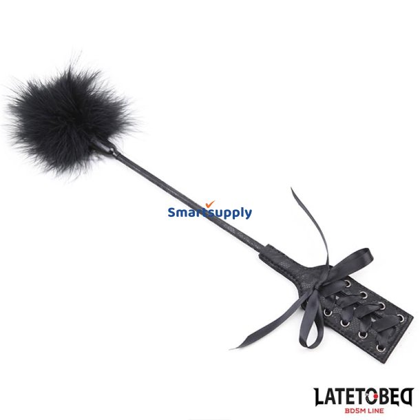 Feather Tickler and Lace Ribbon Paddle