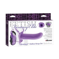 Fetish Fantasy Elite 15 cm Vibrating Hollow Strap-On