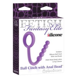 Fetish Fantasy Elite  Ball Cinch with Anal Bead Purple