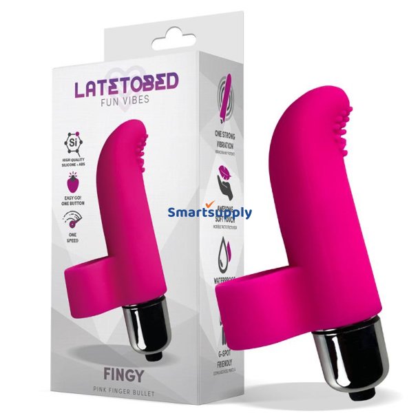 Fingy Finger Bullet Silicone Pink