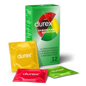 Flavored Condoms Saborame 12 ud