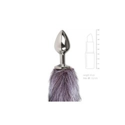 Fox Tail Plug No. 6 - Silver