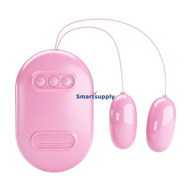 Fun Box Vibrating Bullets with Remote Pink USB