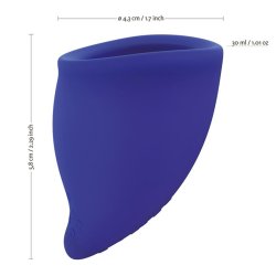Fun Cup Explore Kit 2 Mentrual cups Pink &amp; Ultramarine