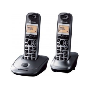 Panasonic KX-TG2512 DECT telefon Gr Nummervisning