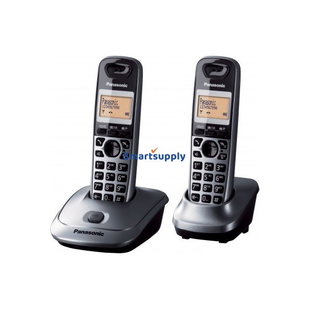 Panasonic KX-TG2512 DECT telefon Gr Nummervisning