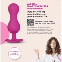 Gballs 3 Kegel Balls with App Petal Rose