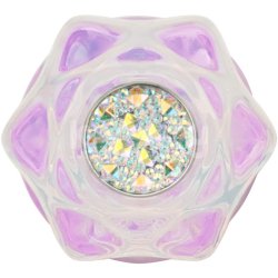 Gemoria Silicone Butt Plug with Crystal Sphere