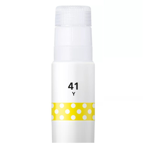 Canon GI-41Y Gul bl�kflaske refill 70ml kompatibel