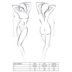 Gigi Chemise Black - S/M