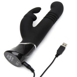 Greedy Girl Rechargeable Thrusting G-Spot Rabbit V