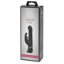 Greedy Girl Rechargeable Thrusting G-Spot Rabbit V