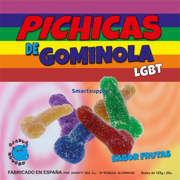 Gummy Box Pennis Fruit Flavor LGBTQ+