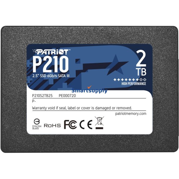 Patriot Memory P210 2.5" 2000 GB Serial ATA III