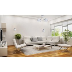 Klassisk Lysekrone Pendel Loftslampe Activejet Irma Nikkel 5Xe27 Til Stue