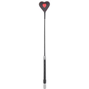 Heart shaped riding crop 51 cm