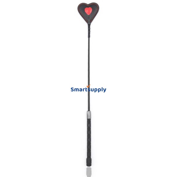 Heart shaped riding crop 51 cm