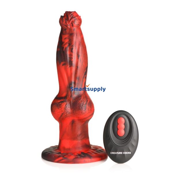 Hel-Wolf Thrusting and Vibe Dildo