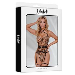 Helena Teddy Animal Print Leopard - S/M