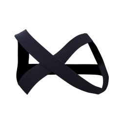 Hero Black Chest Harness - S/M