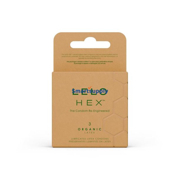 HEX Condoms Organic 3 units