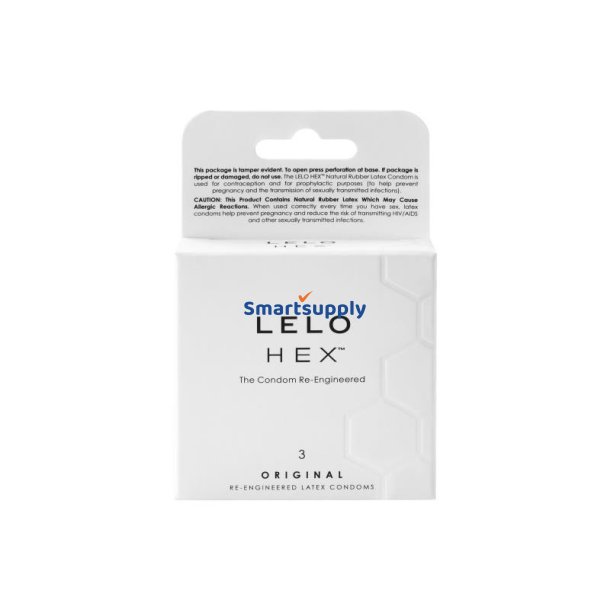 HEX ORIGINAL Condoms 3 Pack