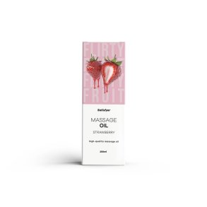 High-Quality Massage Oil 250 ml Strawberry