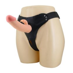 Hollow Strap-on Harness wt Dildo 19 cm Mavis