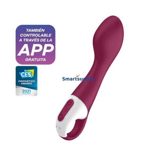 Hot Spot Vibe with Heat Function G-Spot USB Silicone