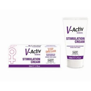 Hot V-Activ Stimulation Cream for Women 50 ml