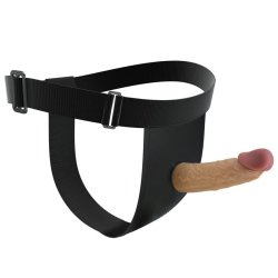 Houston Strap-On Harness with Hollow Dildo