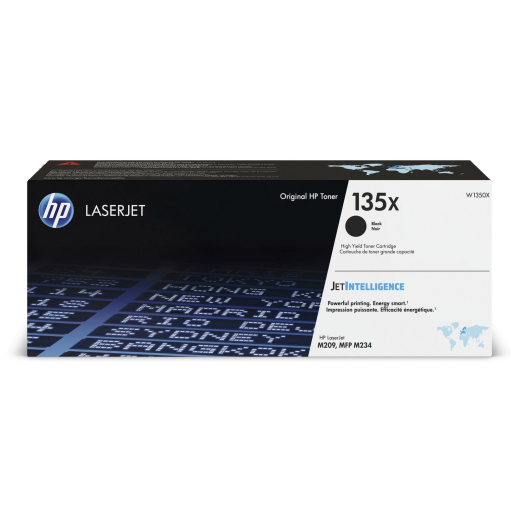 HP 135X toner 2.400 sider h�j kapacitet W1350X original